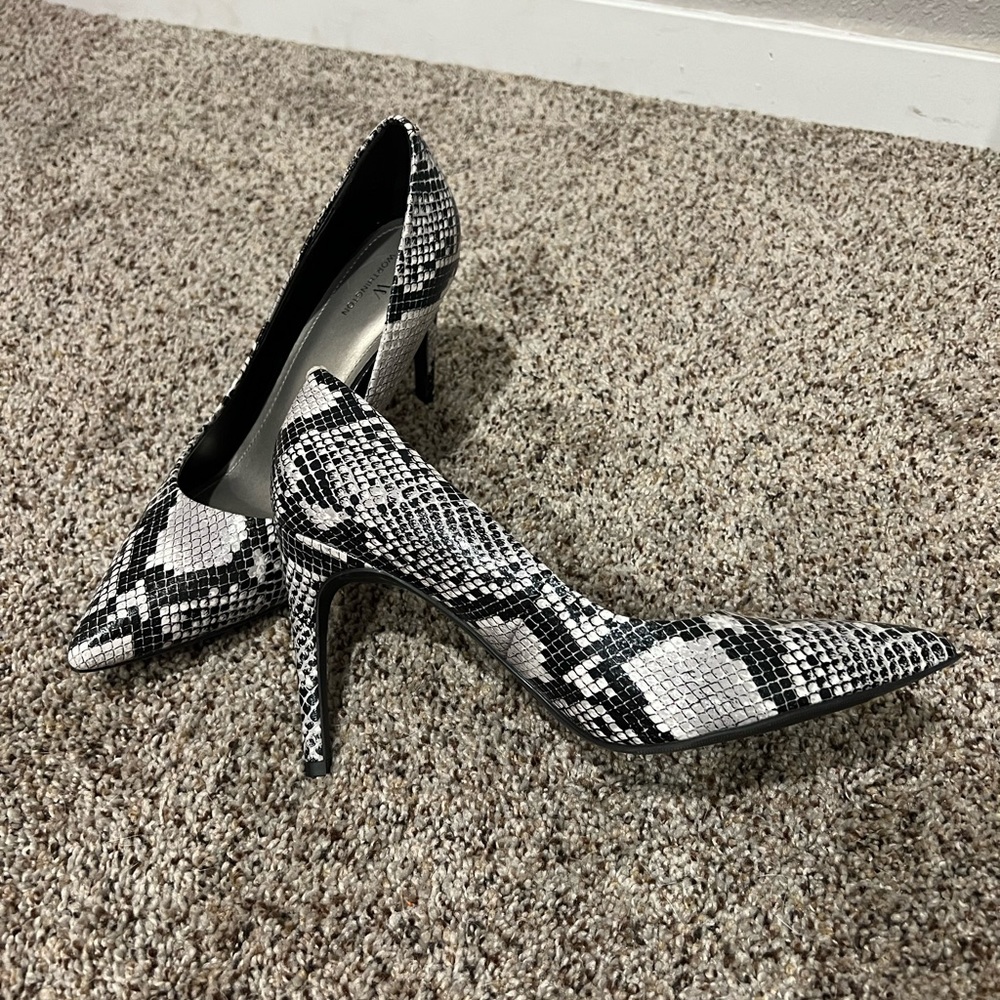 Snakeskin Heels